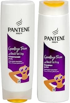 Pro-V Goodbye Summer Frizz Shampoo with 72H Frizz Control, 2 x 400 ml + Conditioner 360 ml