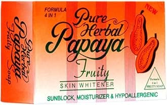 pureherbal Papaya Skin Whitening Soap - 135gm