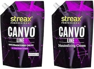 Canvo Line Big Straightening Cream And Neutralizing Cream (Intense).