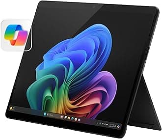Surface Pro 2-in-1 Laptop/Tablet (2024), Windows 11 Copilot+ PC, 13" Touchscreen OLED Display, Snapdragon X Elite (12 Core), 16GB RAM, 1TB Storage, Black