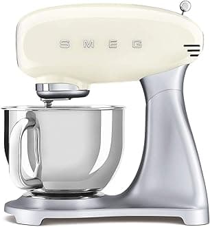 Planetary Mixer with a Power of 800 W from Smeg SMF02CREU - Cream