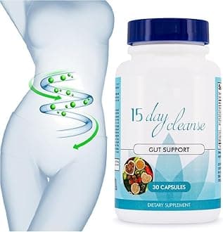 15 Day Gut Cleanse - Gut and Colon Support for Women and Men (1pcs)