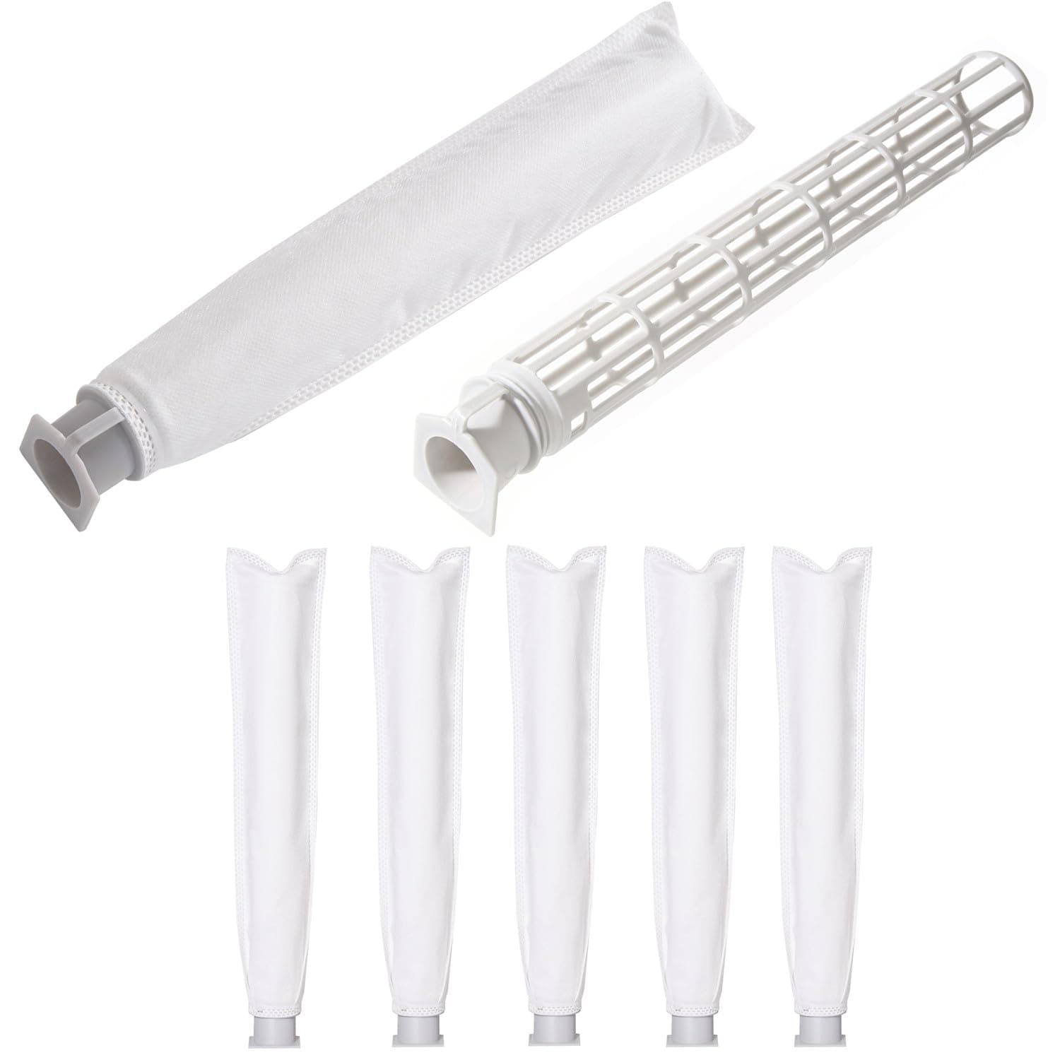 CF Clean Fairy 5pc Microfilter Compatible With Windsor Sensor S12 S15 XP SR Series And Sebo Automatic X & Essential G1 G2 Upright Vacuums Replacement for Part#5301 5036ER Micro Hygiene Filter