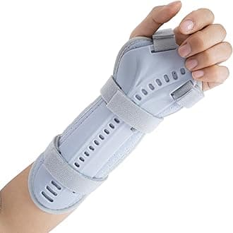 Wrist Fracture Splint,Wrist Brace,for Fractures,Sprains,Pain and Swelling,Arthritis,Tendonitis,Removable Splints for Adult(Left Hand)