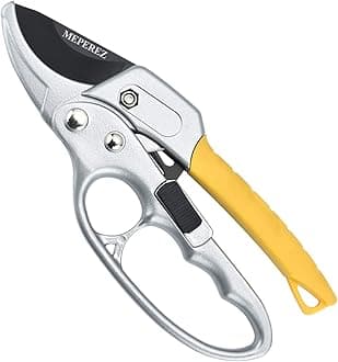 Premium Germany Pruning Shears, Work 3 Times Easier, Pruners Heady Duty, Sharp Garden Clippers Cut Fresh Flower, Hedge, Herb, Indoor Plants, Gardening Tools Scissors, Arthritis Weak Hand Snips