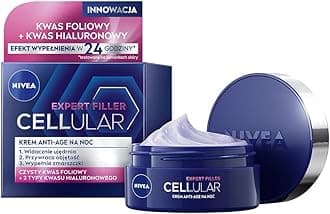 Hyaluron Cellular Filler Anti-Age Night Cream (50ml), Night Cream for Women with Hyaluronic Acid and Magnolia Extract, Anti Wrinkle Night Cream, Night Face Cream