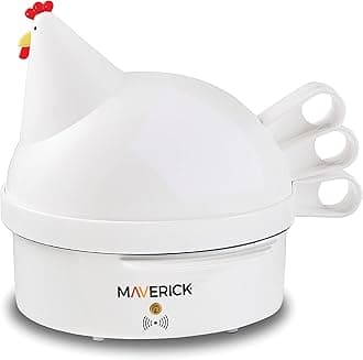 Maverick SEC-2 HENRIETTA HEN EGG COOKER | 7 Egg Capacity Electric Egg Maker for Hard, Soft & Poached Eggs