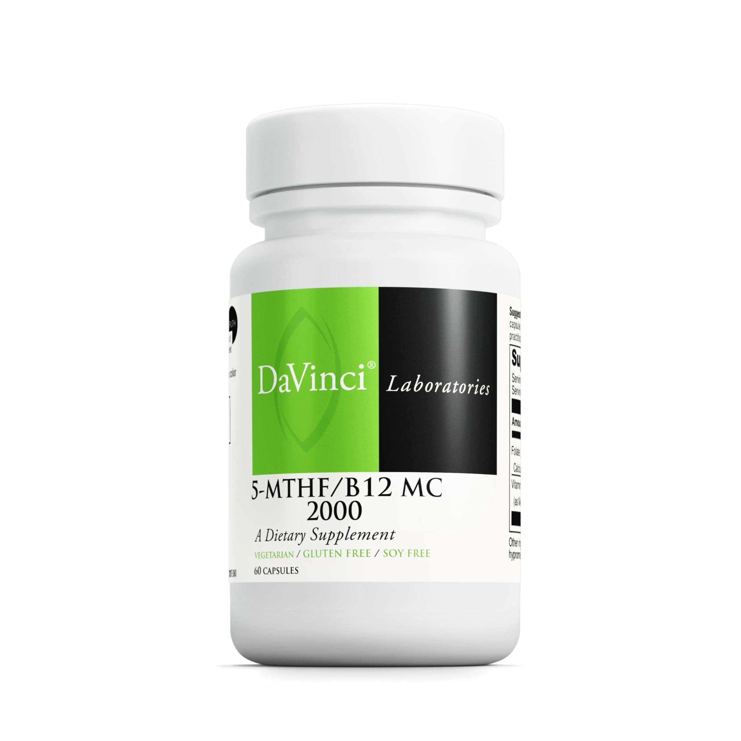 DAVINCI Labs - 5-MTHF/B12 MC 2000-60 Capsules