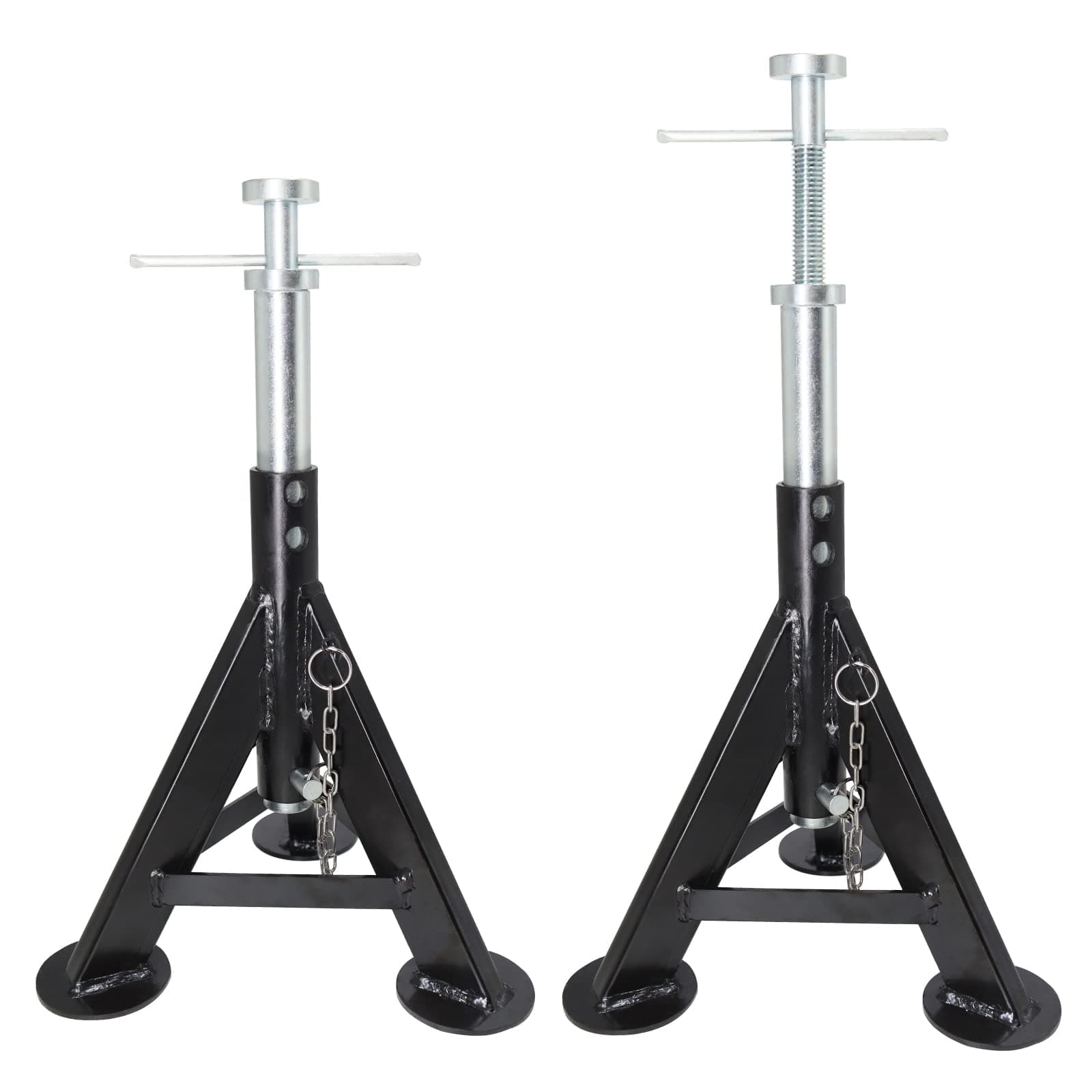 BESTOOLPROFESSIONAL RV Stabilizer Jacks, 2 Pack, 3 Ton (6,000 lbs) Capacity, Adjustable Height (17.3" to 30"), Compatible with RV, Trailer, Camper