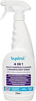 4-in-1 Multi-Purpose Cleaner & Disinfectant Spray with Stain and Odour Removal | 24 hour protection | Works in Seconds, Protects for Hours | 750ml Spray Bottle