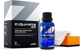 CQUARTZ SiC 50ml Kit - Car Ceramic Coating Finish, Quartz Based Nanotechnology, Bonds to Paint, Glass, Metal and Plastic