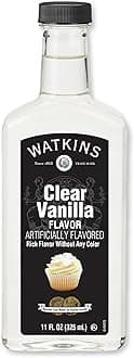 Watkins Double Strength Imitation Clear, Vanilla, 11 Ounce by Watkins [Foods]