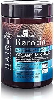 premium Keratin Hair Mask for Deep Conditioning (1000ml)