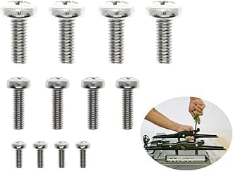 VESA TV Screws Set for Wall Mount Bracket - Screws for TVs All Brands - Please Read Description Before purchaing H01B