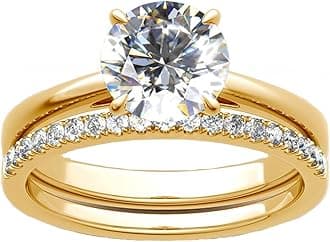 Jeulia 925 Sterling Silver Ring Set Wedding Rings Engagement Rings for Women Anniversary Promise Ring Bridal Sets