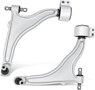 2PC RH LH Front Lower Control Arms with Ball Joints Suspension Kit Compatible with Cadillac SRX 2010 2011 2012 2013 2014 2015 2016 K622087 K622088 22979575 22979576