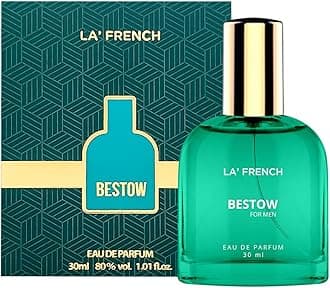 La French Bestow Perfume for Men, Long-Lasting Luxury Fragrance, Ideal Birthday Gift For Men,Best Men's Perfume with All-Day Scent, luxury perfume for Men, Travel-Friendly Perfume (30ML)