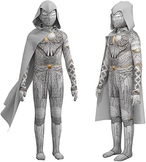 Kids Knight Costume 2025 Halloween Party Cosplay Outfits Jumpsuit Hooded Cloak for Boys