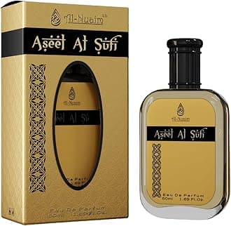 Al-Nuaim Aseel Al Sufi Eau De Parfum for Men & Women - 50ml | EDP Perfume | Long Lasting & Luxury Fragrance