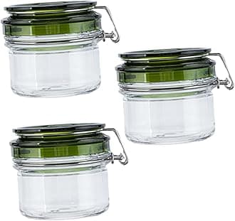 3Pcs Airtight Empty Makeup Storage Jars Transparent Creams Face Mask Containers for Travel Skin Care Personal Care for and Beauty Salons