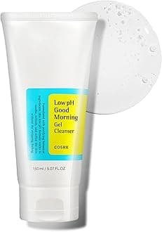 COSRX Low pH Good Morning Gel Cleanser, 5.07 fl.oz / 150ml | Mild Face Cleanser | Korean Skin Care for Acne Prone Skin, PH Balancing, Anti Acne, Breakouts Treatment