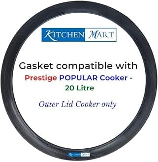 Kitchen Mart Gasket compatible with Prestige Popular Pressure cooker (20 Liters)