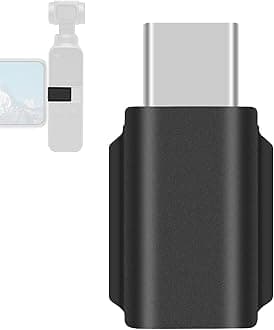 CAPART Phone Adapter for DJI DJI OSMO Pocket 2 and Osmo Pocket, iOS Phone Connector Adapter, Fast Transmitting NO Delay (to Smartphone USB-C)