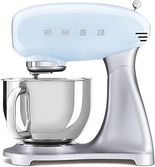 1950's Retro Style Aesthetic Stand Mixer (Pastel Blue)