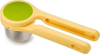 Joseph Joseph Helix Citrus Press, easy twist lemon/lime squeezer, Yellow
