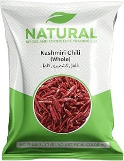 Natural Whole Kashmiri Chilli, 200g