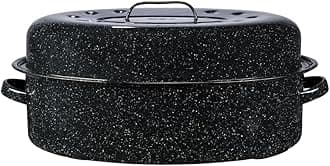 Granite Ware 0510-4 19-Inch Covered Oval Roaster