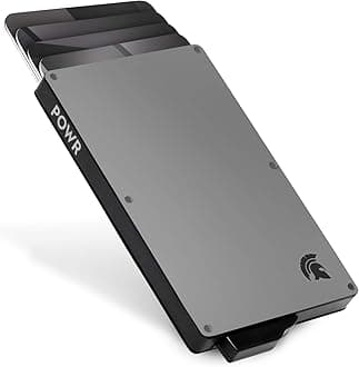 Card Holder Wallet, RFID Blocking Credit Card Holder, Minimalist Wallet Credit Holders, RFID for Men, Metallic Slim