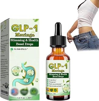 HHVB GLP-1 Health Boost Drops, HHVB GLP-1 Moringa & Health Boost Drops, Organic Moringa GLP-1, GLP-1 Supplement Drop, Gut & Digestive Immune & Energy Support (1)