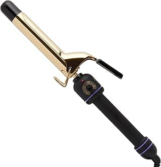 1" Gold Curling Iron for Beginners