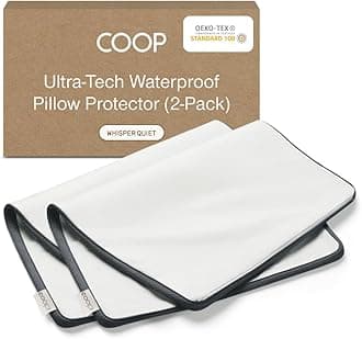 Coop Home Goods Luxe Waterproof Pillow Protector - Bmaboo Derived Viscose And Polyester Blend Queen