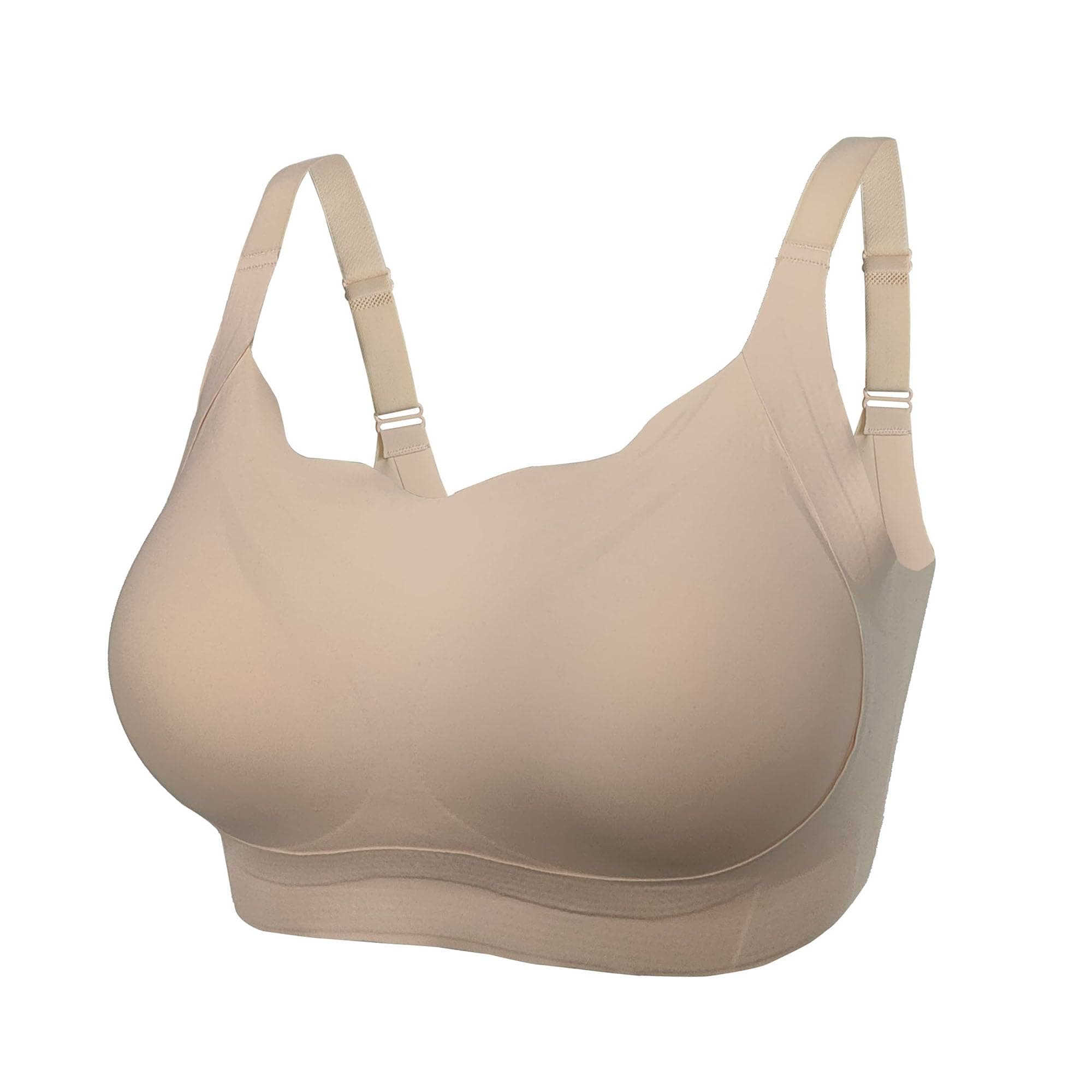 Seamless pockets bra for mastectomy breast prosthesis