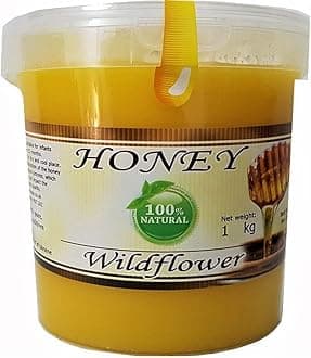 1 Kg Pure Honey Raw Unfiltered Unheated- Unpasteurised Crystalized Honey Freshly Harvested