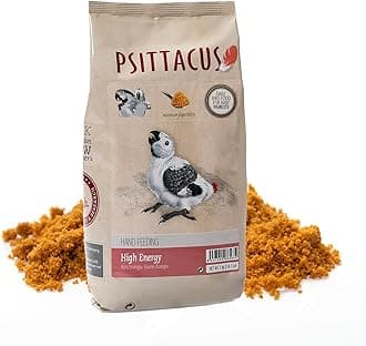 High Energy Hand-Feeding Formula 2.2 lb | Diet for Baby African Greys, Macaws and Other African Parrots | Premium Food for Birds, 100% no-GMO