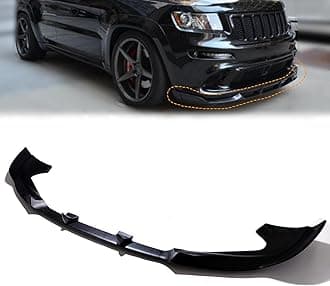 Front Bumper Lip Splitter 3pcs Set Compatible with for Jeep Grand Cherokee SRT 2013-2016,SRT8 2012-2013,2015-2016