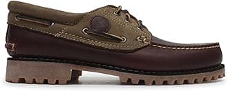 TimberlandTraditional Handsewn 3-eyelet Classic Lug mens Boat Shoe