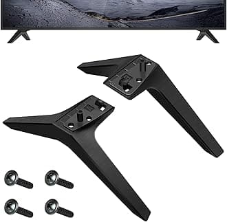 Stand for LG TV Legs Replacement, Universal Table Desk Pedestal TV Stand Base Pedestal Feet Compatible for LG TV with Screws Non-Slip Television Table Stand Base 49 59 55 60 65 Inch (49 50 55 Inch)