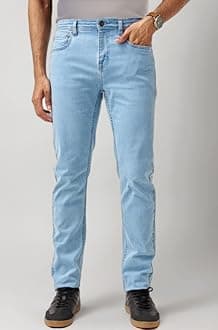 Slim Fit Stretchable Jeans for Men | Mens Denim Cotton Pants | Stylish Ankle Length Jean