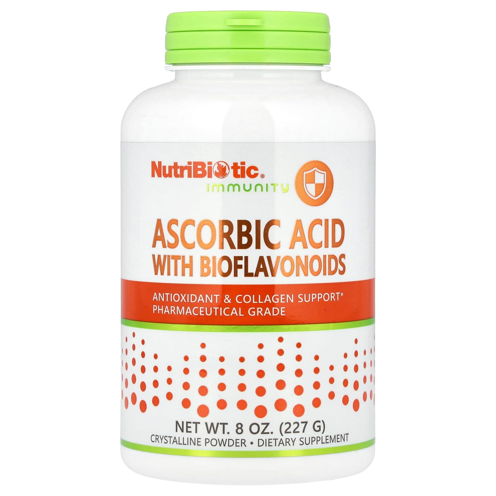 Nutribiotic Ascorbic Acid Powder with Bioflavonoids, 8 Ounce