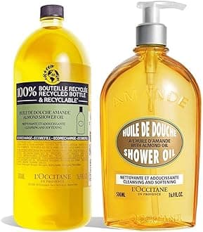 Almond Shower Oil Refill Duo