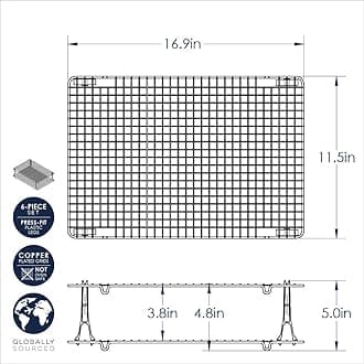 Nordic Ware Stackable Nonstick Cooling Rack Set
