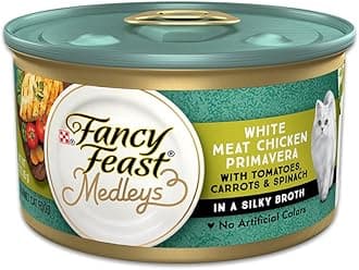 Fancy FeastElegant Medley Chicken Primavera Cat Food (6 Cans)