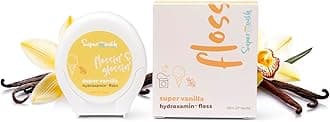 SuperMouth Fluoride-Free Floss – Expanding Floss for Plaque Removal & Enamel Support – Gentle Formula for Kids, Adults & Pregnant Women– Nano-Hydroxyapatite + Vitamins D3 & K2 – 4 Delicious Flavors