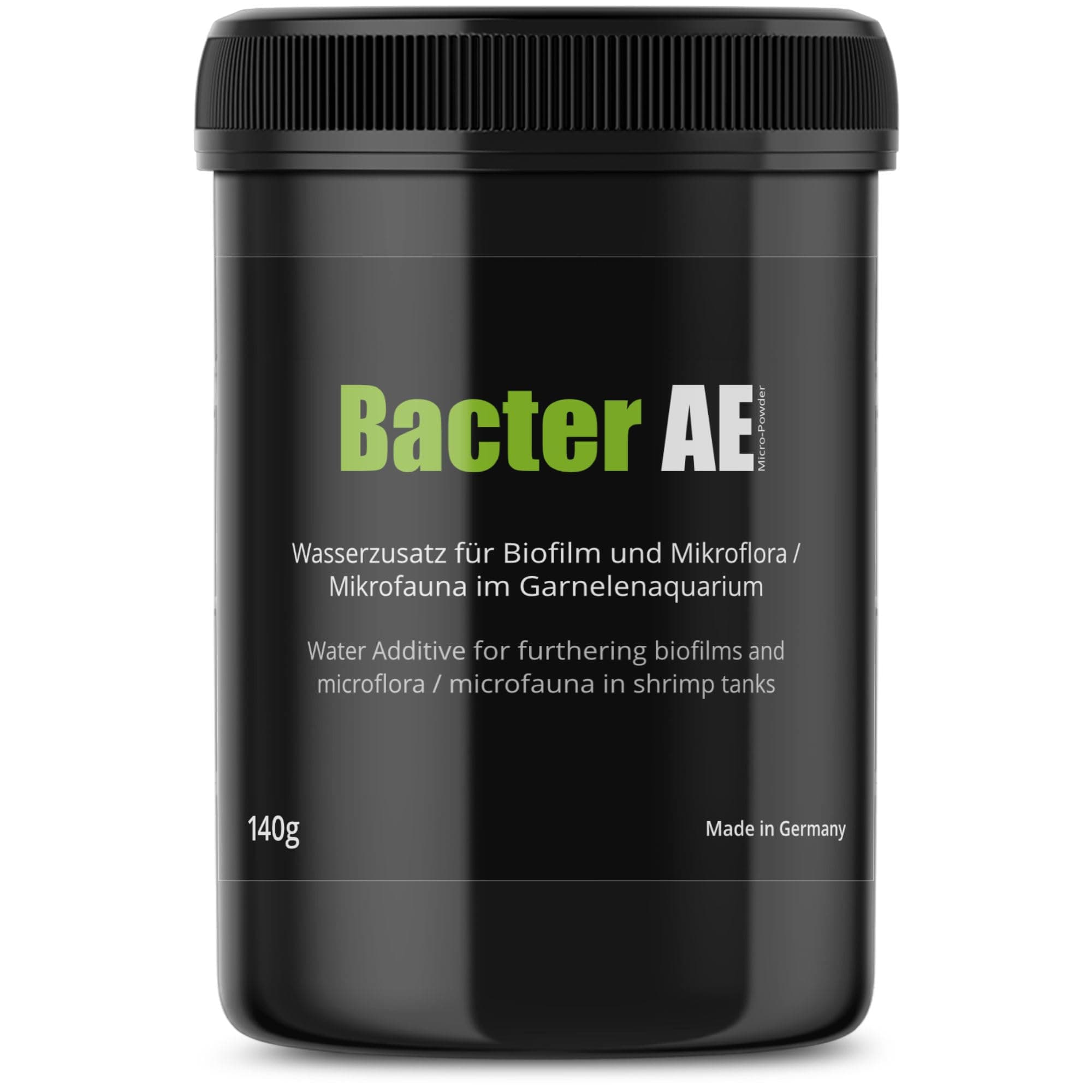 Bacter AE |140g - Premium water additive with microorganisms, improved water quality & natural biofilm for a good microclimate in the aquarium