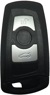 Replacement Keyless Entry Smart Key Fob Cover fits for BMW 1 3 4 5 6 7 Series X3 X4 M5 M6 GT3 GT5 Remote Control Key Fob 3 Buttons