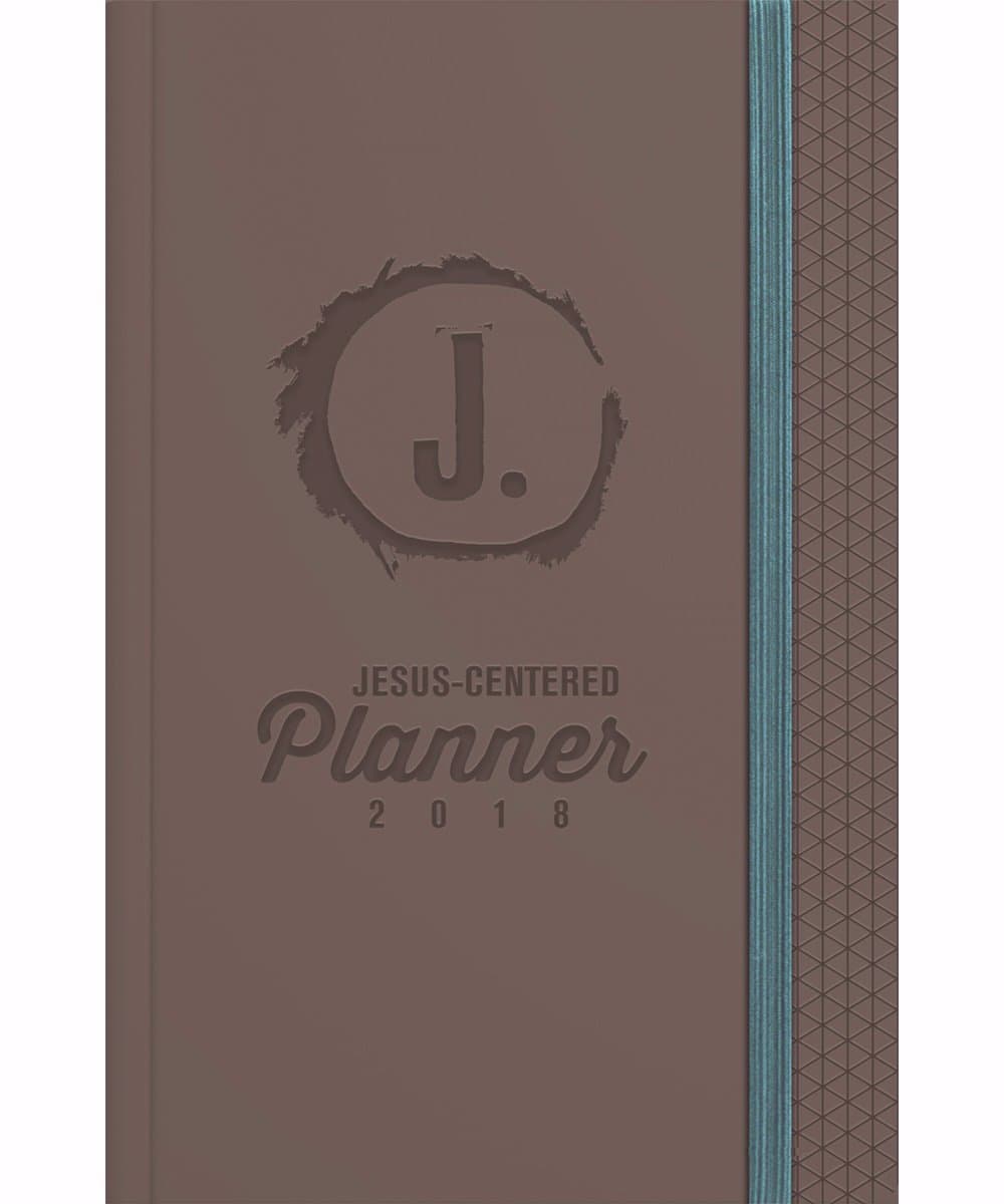 Jesus-Centered Planner 2018 - Best Devotional Planner to Discover Your Purpose with Jesus Every Day. 1-Year Dated Flexibound Leatherette 8.25 x 10.75 Charcoal Leather Bound – Desk Calendar, August 7, 2017